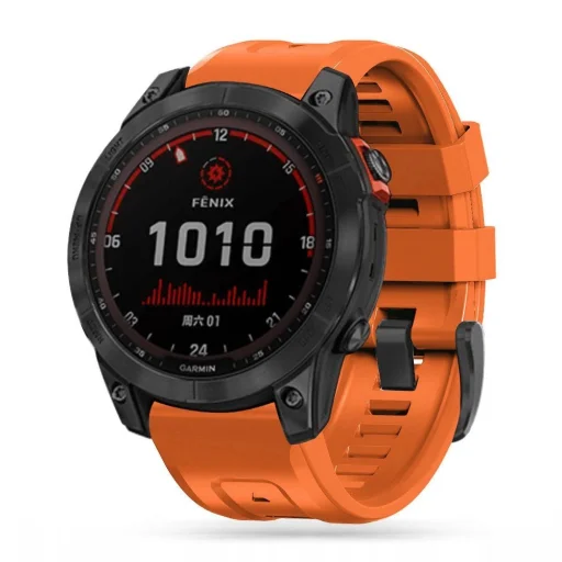 Tech-Protect IconBand szíj Garmin Fenix 5/6/6 PRO/7 - narancs - 2