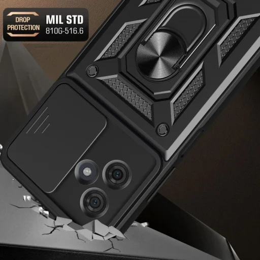 Tech-Protect CamShield Pro tok Motorola Moto G54 5G / G54 5G Power Edition - Fekete - 3