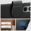 Tech-Protect Wallet tok Xiaomi Redmi Note 12 4G/LTE - fekete thumbnail