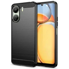 Tech-Protect TPUCarbon tok Xiaomi Redmi 13C / Poco C65 - fekete