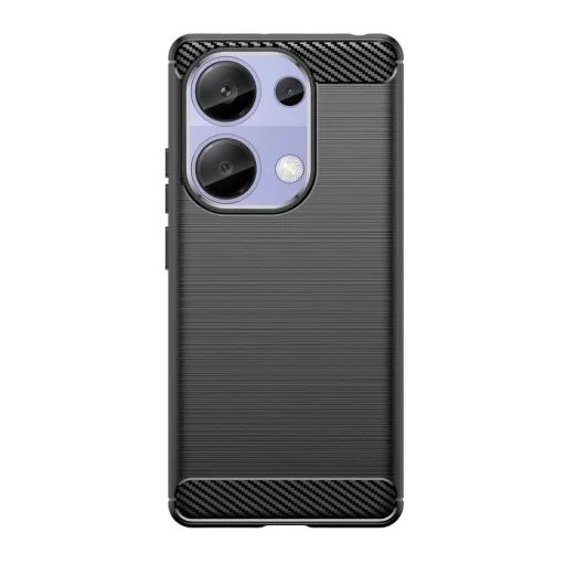 Tech-Protect TPUCarbon tok Xiaomi Redmi Note 13 Pro 4G / LTE - Fekete - 2