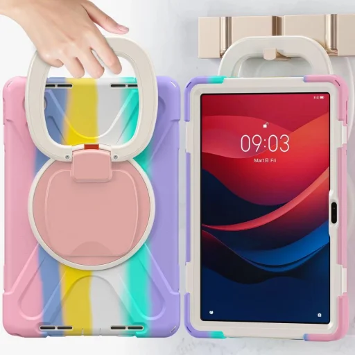 Tech-Protect X-Armor tok Lenovo Tab M11 / K11E 11.0 TB-330 - rózsaszín és kék - 5