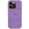 Guess Leather 4G Stamped tok iPhone 15 Pro - lila thumbnail