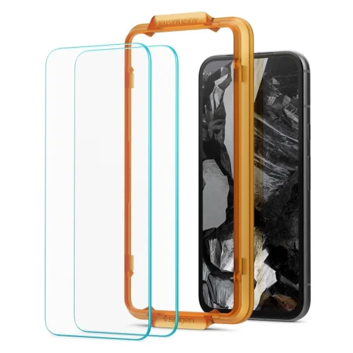 Spigen ALM Glas.tR edzett üveg Google Pixel 8A - 2 darab, üvegfólia - 6