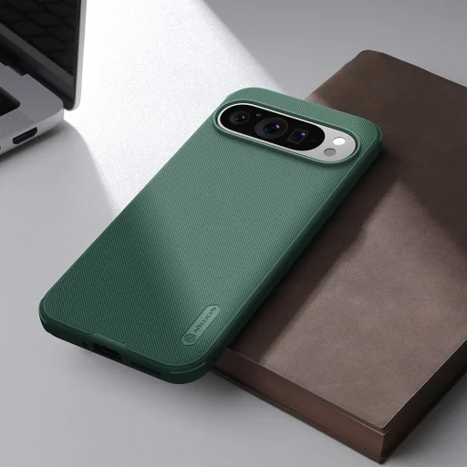 Nillkin Super Frosted PRO tok Google Pixel 9/9 Pro Deep Green - 6