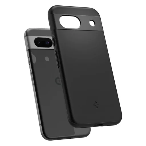 Google Pixel 8a matné čierne puzdro Spigen Thin Fit - 14