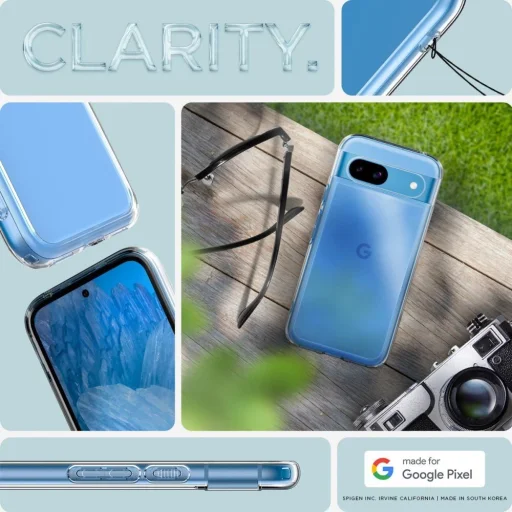  Google Pixel 8A Átlátszó Spigen Ultra Hybrid tok - 23