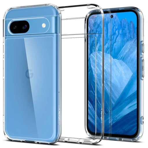  Google Pixel 8A Átlátszó Spigen Ultra Hybrid tok - 1