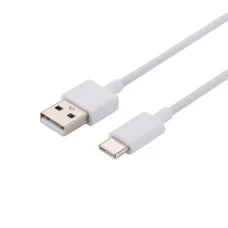 Xiaomi Eredeti USB-C Adatkábel 3A 1m Fehér (Bulk)