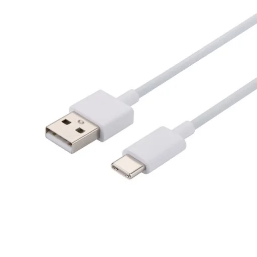 Xiaomi Eredeti USB-C Adatkábel 3A 1m Fehér (Bulk) - 1