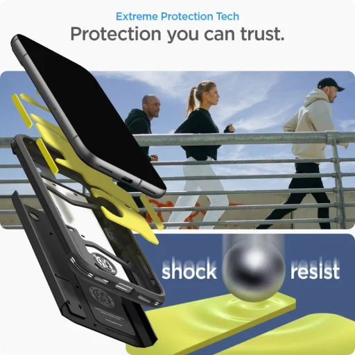  Google Pixel 8A fekete Spigen Tough Armor tok - 15