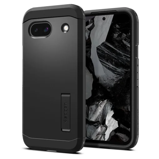  Google Pixel 8A fekete Spigen Tough Armor tok - 1
