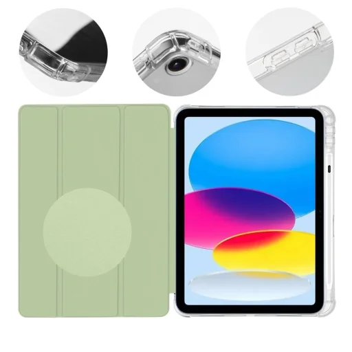 OBAL:ME MistyTab iPad 10.9 2022 fliptok Light Green - 2