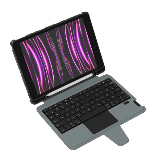 Nillkin Bumper Link Billentyűzetes Tok (Háttérvilágított Verzió) iPad 10.2 2019/2020/2021 Fekete tok - 3