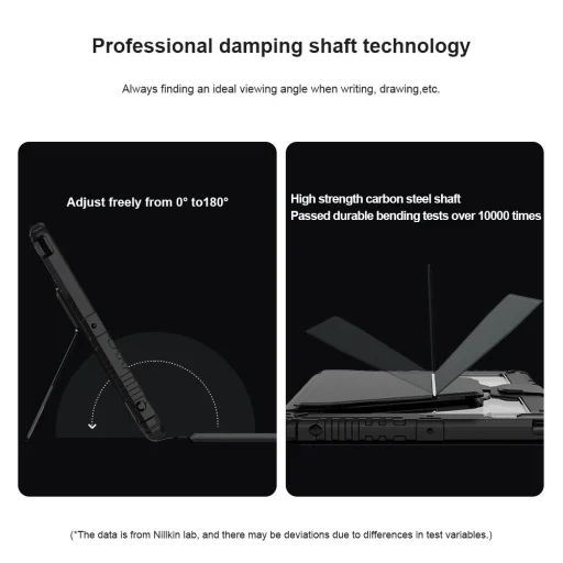 Nillkin Bumper Link Billentyűzetes Tok (Háttérvilágított Verzió) iPad 10.2 2019/2020/2021 Fekete tok - 7