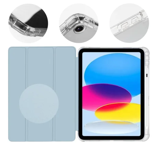 OBAL:ME MistyTab fliptok iPad 10.9 2022 / iPad 11 2025 Light Blue - 2