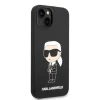 Karl Lagerfeld KLHMP14MSNIKBCK iPhone 14 Plus 6.7" tok fekete/fekete Szilikon Ikonik Magsafe thumbnail
