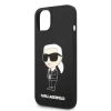 Karl Lagerfeld KLHMP14MSNIKBCK iPhone 14 Plus 6.7" tok fekete/fekete Szilikon Ikonik Magsafe thumbnail