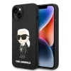 Karl Lagerfeld KLHMP14MSNIKBCK iPhone 14 Plus 6.7" tok fekete/fekete Szilikon Ikonik Magsafe
