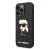 Karl Lagerfeld KLHMP14XSNIKBCK iPhone 14 Pro Max 6.7" tok - fekete Szilikon Ikonik Magsafe thumbnail