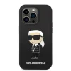 Karl Lagerfeld KLHMP14XSNIKBCK iPhone 14 Pro Max 6.7" tok - fekete Szilikon Ikonik Magsafe thumbnail