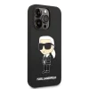 Karl Lagerfeld KLHMP14XSNIKBCK iPhone 14 Pro Max 6.7" tok - fekete Szilikon Ikonik Magsafe thumbnail