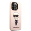 Karl Lagerfeld Silicone Ikonik MagSafe tok iPhone 14 Pro Max - rózsaszín - 4