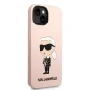 Karl Lagerfeld KLHMP14MSNIKBCP iPhone 14 Plus 6.7" hardcase pink/pink Silicone Ikonik Magsafe tok thumbnail