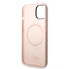 Karl Lagerfeld KLHMP14MSNIKBCP iPhone 14 Plus 6.7" hardcase pink/pink Silicone Ikonik Magsafe tok thumbnail