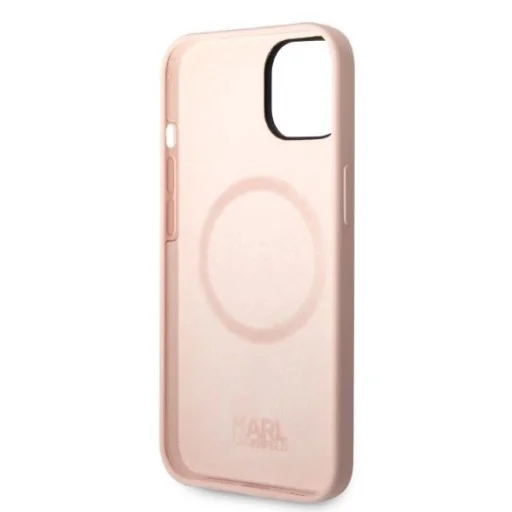 Karl Lagerfeld KLHMP14MSNIKBCP iPhone 14 Plus 6.7" hardcase pink/pink Silicone Ikonik Magsafe tok - 7