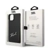 Karl Lagerfeld Signature Logo Cardslot tok iPhone 14 Plus - fekete thumbnail