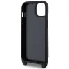 Karl Lagerfeld KLHCP14SCSAKHPKK iPhone 14 6.1" hardcase fekete/fekete Keresztpántos Saffiano Monogram Ikonik tok thumbnail