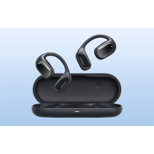 Joyroom Openfree JR-OE1 vezeték nélküli fülre helyezhető fejhallgató - sötétkék - 4