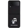 Karl Lagerfeld Saffiano Karl&Choupette Pin tok Samsung Galaxy Z Flip 4 - fekete thumbnail