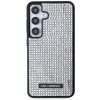 Karl Lagerfeld Rhinestone Metal Logo tok Samsung Galaxy S24 - ezüst thumbnail