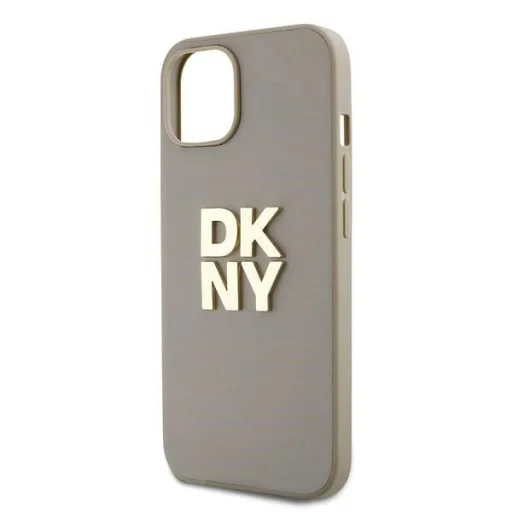  iPhone 15 Plus DKNY Wrist Strap Stock Logo tok - bézs - 5