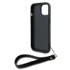 iPhone 15 Plus DKNY Wrist Strap Stock Logo tok - Fekete thumbnail