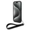  iPhone 15 Plus DKNY Wrist Strap Stock Logo tok - Fekete thumbnail