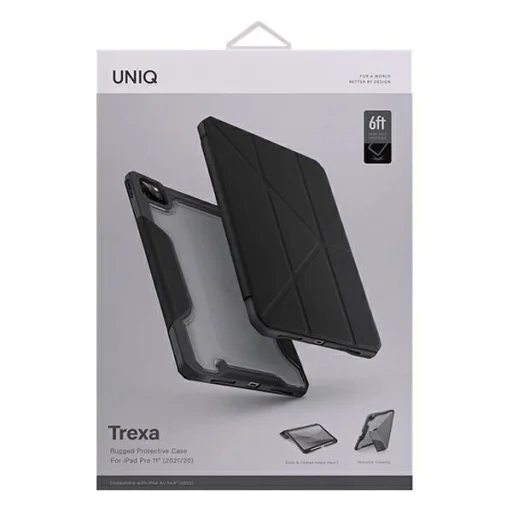 Uniq Trexa tok iPad Pro 11'' 2021/2020 - fekete - 8