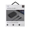 Uniq Versa Slim LITHOS Collective USB-C PD 18W hálózati töltő + USB-C / USB-C kábel - fekete thumbnail