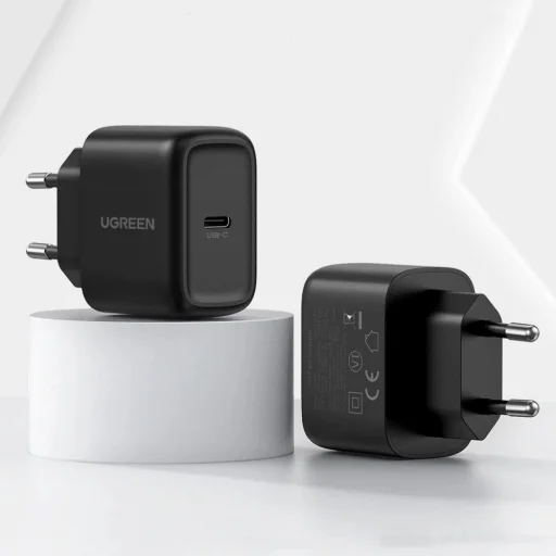 Ugreen USB Type C töltő 25W Power Delivery + USB Type C kábel 2m fekete (50581) - 8