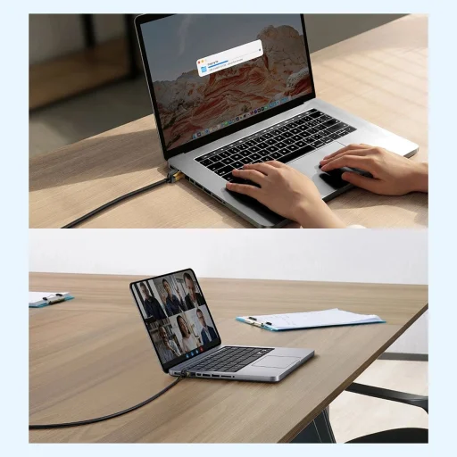 Baseus Speed​ Seven hálózati kábel RJ45 10Gbps 20m fekete (WKJS010901) - 13