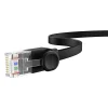 Baseus High Speed Cat 6 RJ-45 1000Mb/s Ethernet kábel 20m lapos - fekete thumbnail
