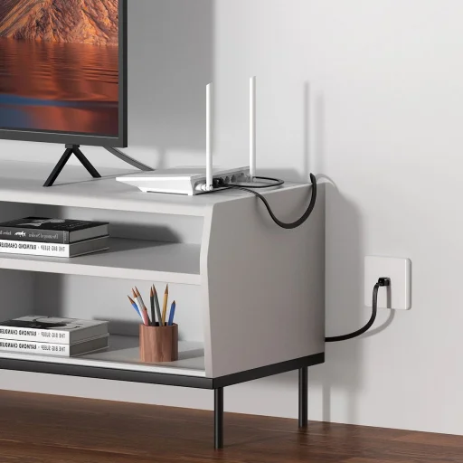 Baseus High Speed Cat 6 RJ-45 1000Mb/s Ethernet kábel 20m lapos - fekete - 11