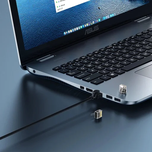 Baseus High Speed Cat 6 RJ-45 1000Mb/s Ethernet kábel 20m lapos - fekete - 9