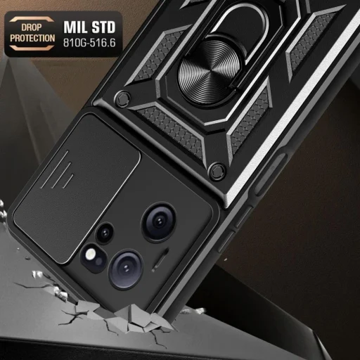 Tech-Protect CamShield Pro tok Xiaomi 13T / 13T Pro - Fekete - 2