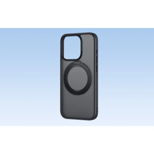 Baseus SkyRing Magnetic tok állvánnyal iPhone 13 Pro-hoz + üvegfólia és tisztítókészlet (fekete) - 6