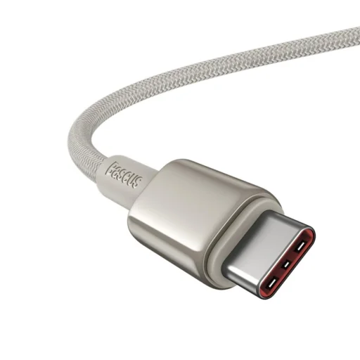 Cable USB-C to USB-C Baseus Tungsten Gold, 100W, 2m (gold) - 3