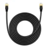 Baseus Hálózati kábel Cat.8, Ethernet RJ45, 40 Gbps, 5m (fekete) thumbnail