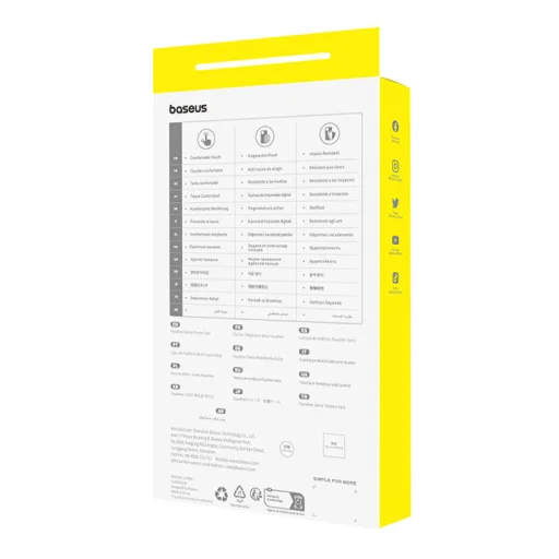 Baseus Fauxther Series tok iPhone 15 Pro Max (fekete) - 5